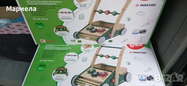 Дървена проходилка с активности / За бутане, снимка 5 - Други - 52331437