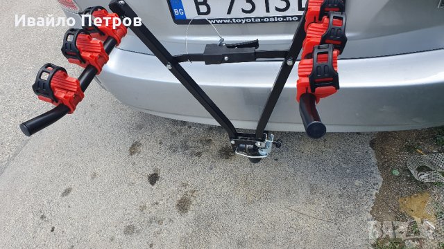 Стойка,багажник за три велосипеда за теглич в Велосипеди в гр. Варна -  ID29030939 — Bazar.bg