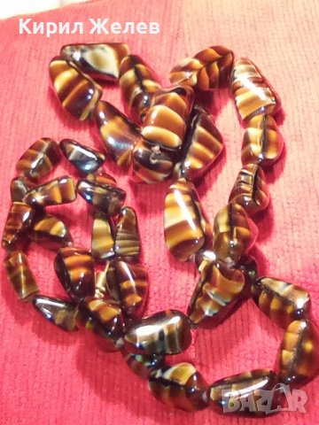 НАТУРАЛЕН ЯСПИС СТАРО КОЛИЕ СКЪПОЦЕНЕН КАМЪК 6390, снимка 12 - Антикварни и старинни предмети - 29555354