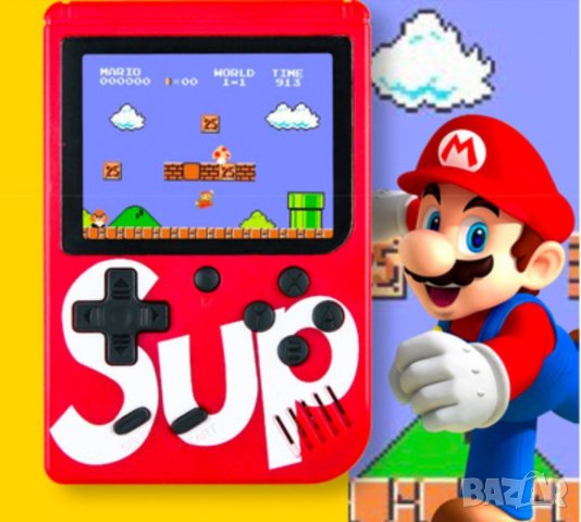 Преносима ретро конзола Sup Game Box с вградени 400 игри - код 2617, снимка 1 - Други игри и конзоли - 28136851