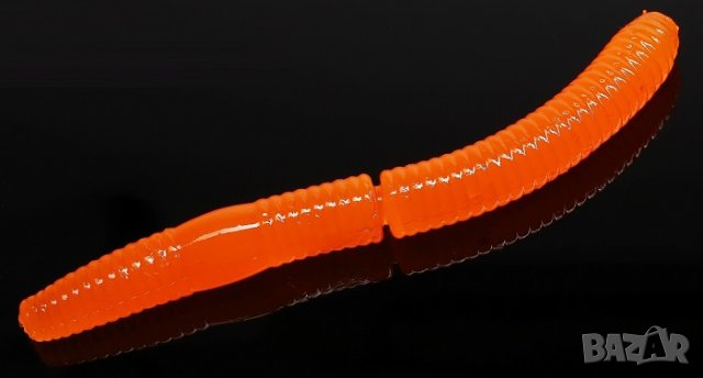 Libra Lures FATTY D'WORM 75 Силиконова примамка червей различни цветове и вкус, снимка 4 - Такъми - 32360943