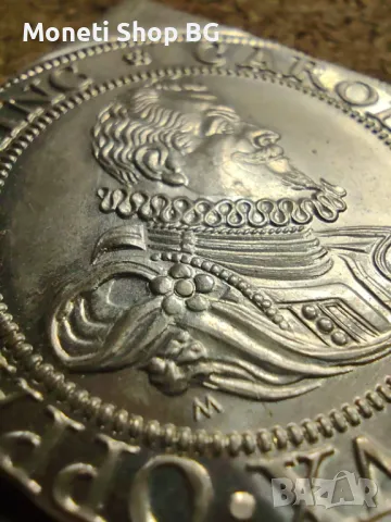 1/2 талер -Thaler klippe 1916г. рестрайк, снимка 6 - Нумизматика и бонистика - 49144978