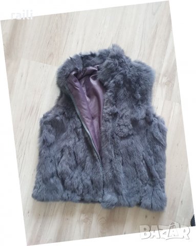 Елек от естествен косъм, снимка 3 - Елеци - 35178491