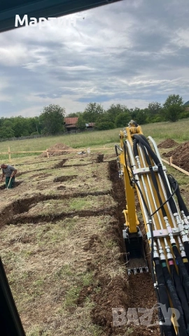 Услуги с мини верижен  багер 3’5 т, снимка 3 - Други услуги - 52360234