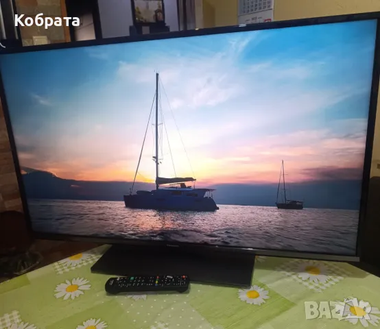 Отличен Panasonic 43" 4к hdr smart wi-fi, снимка 2 - Телевизори - 49780479