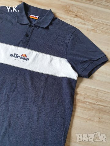 Оригинална мъжка тениска с яка Ellesse, снимка 3 - Тениски - 33427068