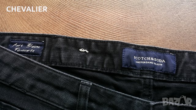 SCOTCH & SODA размер 33/32 мъжки черни дънки 22-37, снимка 11 - Дънки - 33625072