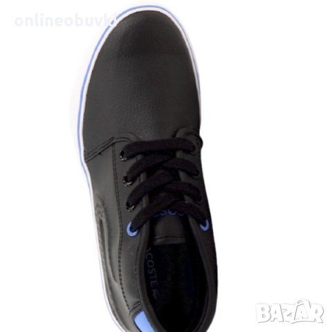 НАМАЛЕНИЕ!!!Високи спортни обувки LACOSTE Ampthill Черно, снимка 2 - Кецове - 32355081