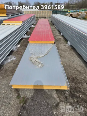 Стенен панел 100мм преоценен, снимка 2 - Строителни материали - 49660956