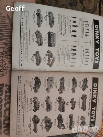 Meccano,  Hornby, Dinky,  Magazines and Catalogue. , снимка 11 - Антикварни и старинни предмети - 50922875