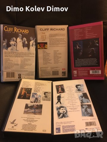 Cliff Richard VHS Колекция HiFi , снимка 2 - Други музикални жанрове - 37118826