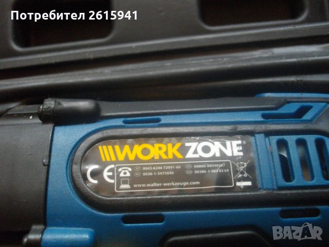  Ударен 18 Волта Професионален-Винтоверт-Дрелка-Австрийски-Workzone-Уоркзоне, снимка 6 - Винтоверти - 28360692