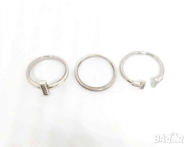 Пръстени Sokolov Tiffany сребро цирконий, снимка 5 - Пръстени - 51022741