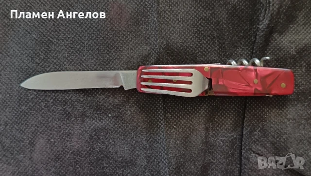 Българска стара ножка, ножче-"Сърп и чук" Велико Търново , снимка 6 - Антикварни и старинни предмети - 51017256