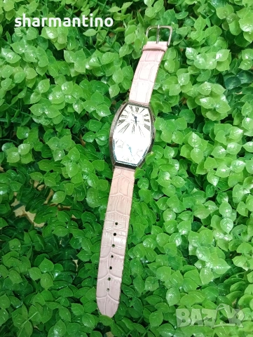 Cartier Dual Time дамски часовник, снимка 2 - Дамски - 53387394