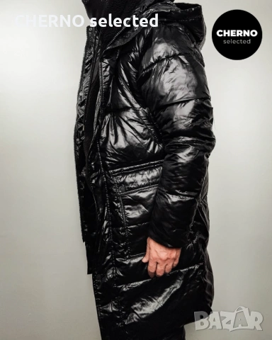 Дълго пухено яке / елек (2 в 1) YOUNG POETS SOCIETY Liom Long Hooded Puffer Jacket • Vest – L•M , снимка 6 - Якета - 53155901