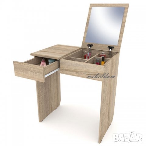 Тоалетка 80см. с огледало и чекмедже(код-1345), снимка 5 - Тоалетки - 28422455