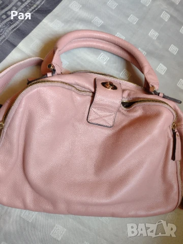 Кожена дамска чанта, снимка 7 - Чанти - 50665222