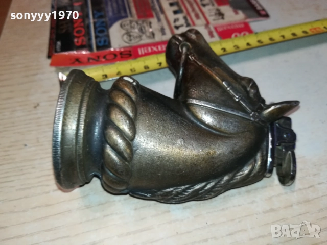 КОН-МАСИВНА ЗАПАЛКА ОТ ФРАНЦИЯ 0710252024, снимка 9 - Антикварни и старинни предмети - 51979441