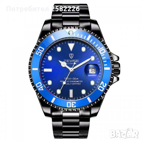Продавам механичен часовник TEVISE rolex homage в Мъжки в гр. Пазарджик -  ID34988278 — Bazar.bg