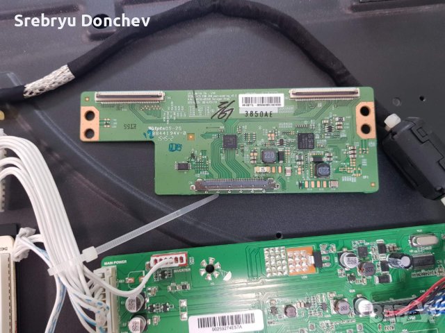 Sharp LC-49CFE6242E със счупен екран-PCB:MP550D-DX2/T.MS6308.711/6870C-0532B/LC.48U12G001, снимка 4 - Части и Платки - 40669024