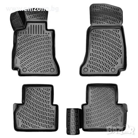 Гумени стелки Rizline 3D тип леген за Mercedes C Class W203 W204 W205