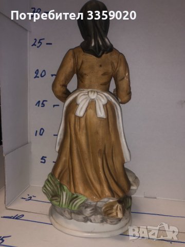 продавам керамична фигура , снимка 3 - Антикварни и старинни предмети - 40648674