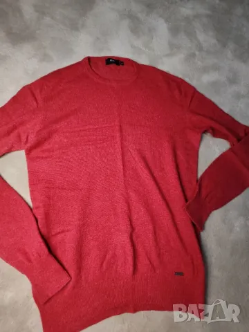 Hugo Boss мъжки пуловер, Вълна/Кашмир М размер, снимка 2 - Пуловери - 48117747