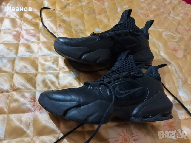 Nike Air Max Alpha Savage Triple Black / Уникални Маратонки, снимка 3 - Маратонки - 53420589