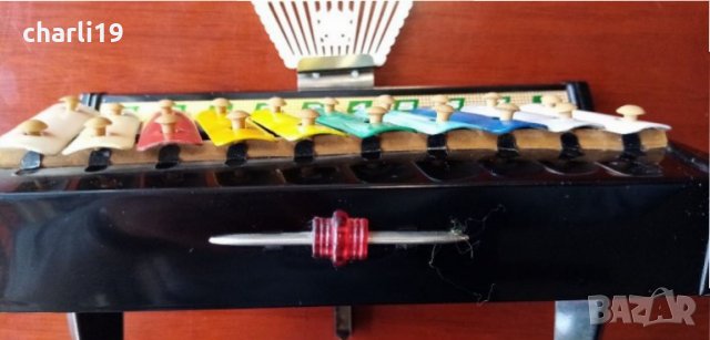 много рядка детска играчка -ламаринена йоника на 50 години, снимка 5 - Антикварни и старинни предмети - 33005717