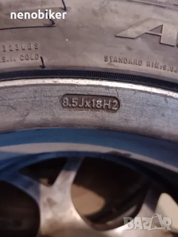 18 цола 5/112- 2броя с полусликове, снимка 3 - Гуми и джанти - 48923157