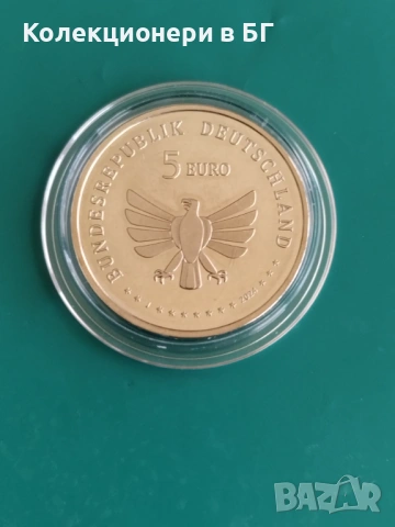 5 ЕВРО 2023 ГОДИНА - ГЕРМАНИЯ /виж описанието/, снимка 2 - Нумизматика и бонистика - 53217246