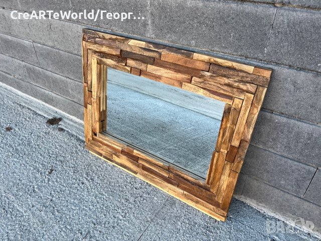 Огледало ръчна изработка , снимка 3 - Огледала - 43163015