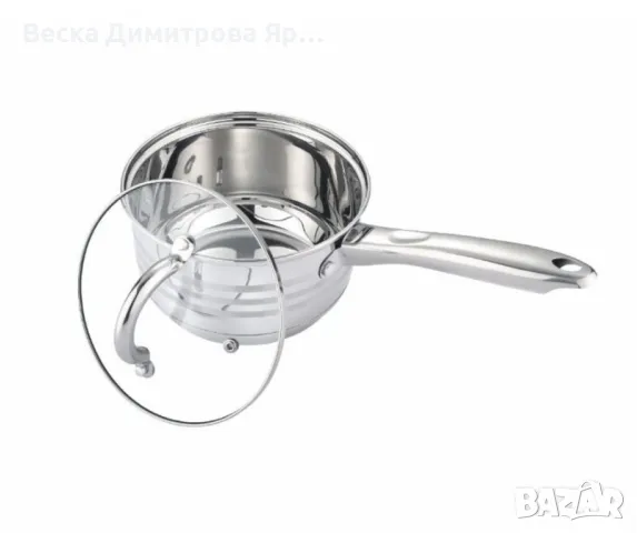 Касерола с капак Bohmann, 14см., неръжд. стомана, снимка 2 - Съдове за готвене - 49654330