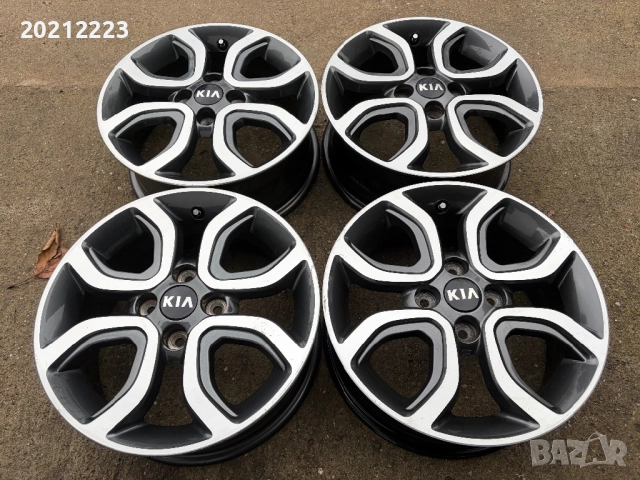 4 броя алуминиеви джанти за Kia Picanto III, 15, снимка 2 - Гуми и джанти - 52707366