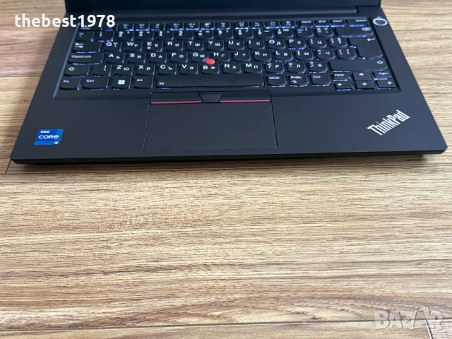 Lenovo E14 Gen2`Core i5-1135G7/16GB RAM/256GB SSD/FHD IPS/Бат 8ч, снимка 3 - Лаптопи за работа - 53487924
