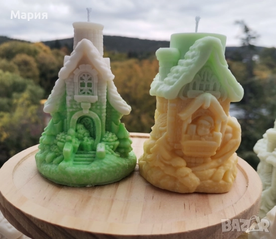 Коледни свещи , снимка 8 - Декорация за дома - 52248328