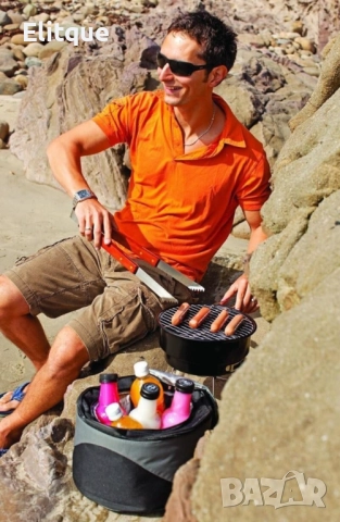 Градинско барбекю на дървени въглища REVERIE RG-12, снимка 2 - Други стоки за дома - 52853953