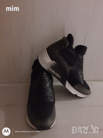 Естествена кожа обувки h&M, маратонки на платформа , снимка 4 - Дамски ежедневни обувки - 23547299