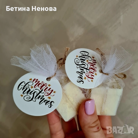 Ароматни коледни свещи от соев восък, снимка 8 - Други - 52587010