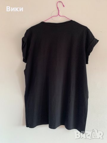 Нова черна тениска ASOS , снимка 4 - Тениски - 40054623