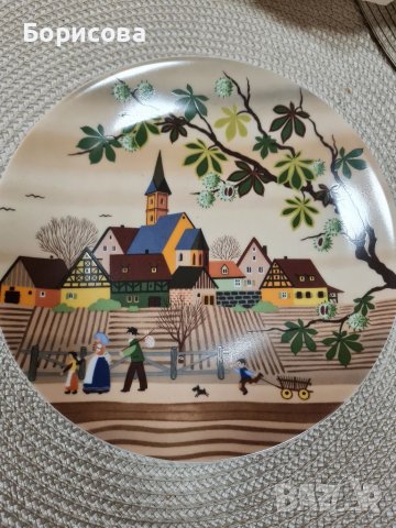Сет от колекционерски чинии Барбара Фюрстенхофер, снимка 3 - Декорация за дома - 38552937