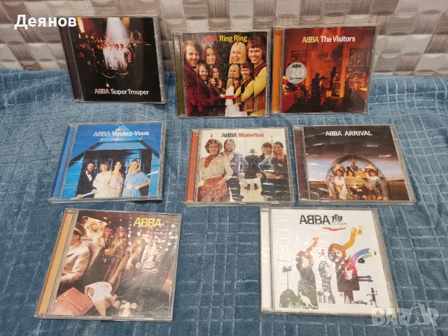 8 оригинални диска на ABBA . POLAR. Идеално запазени, едно просвирване., снимка 2 - CD дискове - 48494567