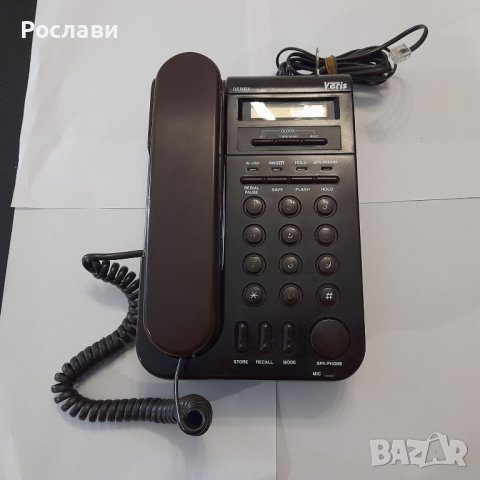 111. Стационарен телефон Veris DERBY - бутонен