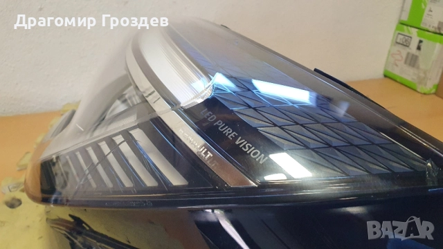 Оригинален ляв фар LED PURE VISION за Renault Clio V / Рено Клио 5 (2019-2023), снимка 9 - Части - 52061712