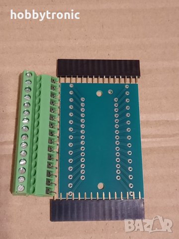 Arduino Nano terminal adapter - платка с винтови клеми, снимка 2 - Друга електроника - 34606740