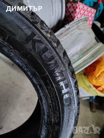 4бр.зимни гуми KUMHO 185/55/15 82T DOT 2820, снимка 5 - Гуми и джанти - 49317424