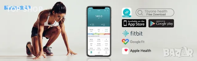 Смарт везна анализатор ZOETOUCH Bluetooth Body Fat Scale, снимка 9 - Други - 49157091