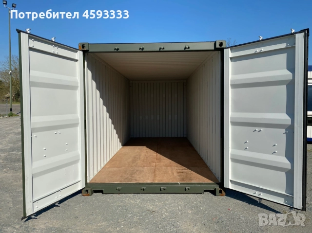 20-футов морски контейнер – втора употреба, в добро състояние, снимка 2 - Друго търговско оборудване - 51736405