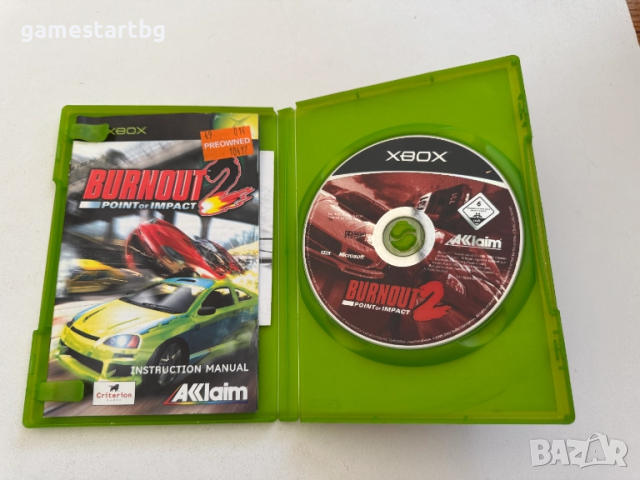  Burnout 2: Point of Impact за Xbox classic/Xbox original, снимка 3 - Игри за Xbox - 52404976